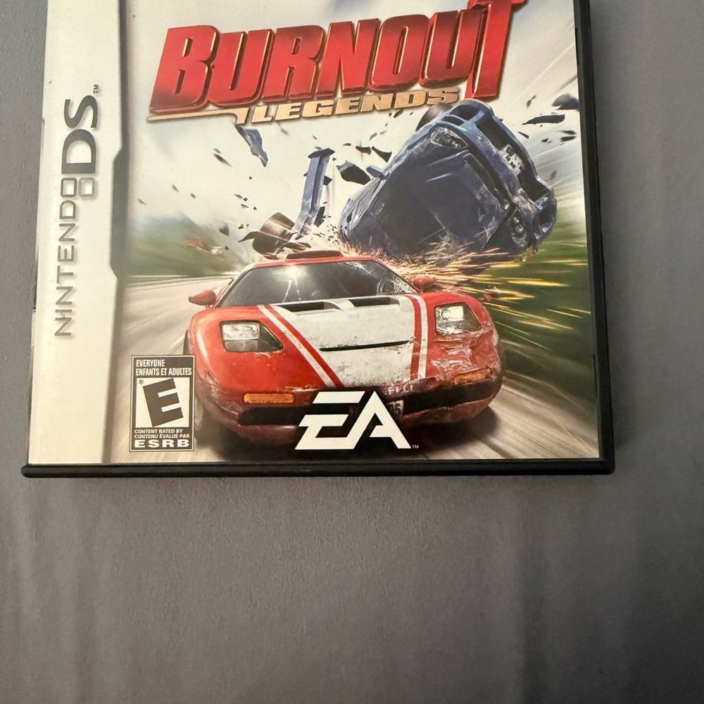 Nintendo DS Burnout Legends - Red and White
